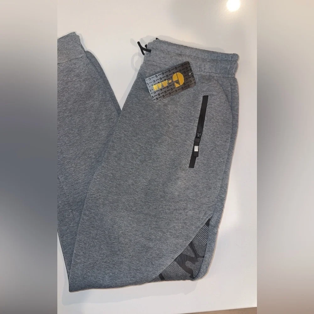 NWT Boys Gray Joggers Sweatpants